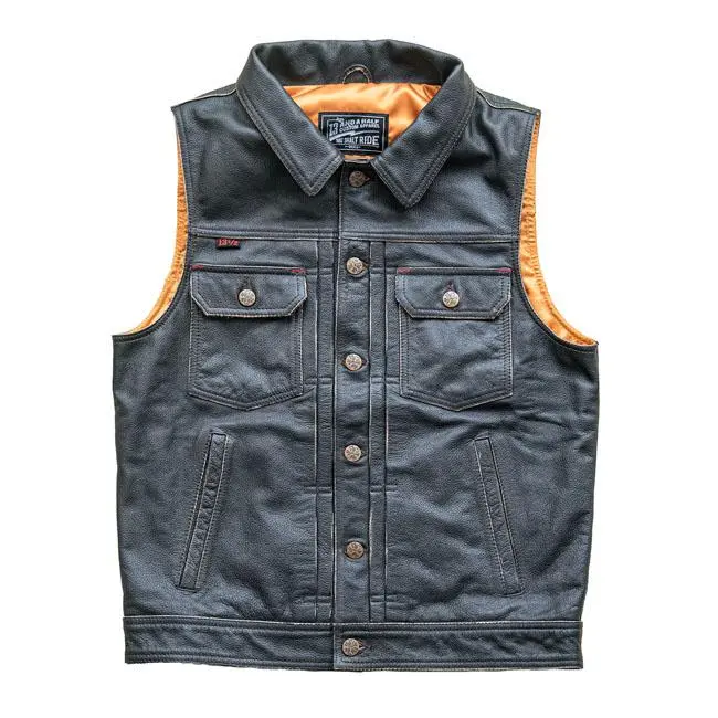 13 1/2 Gilet en cuir Blood Moon