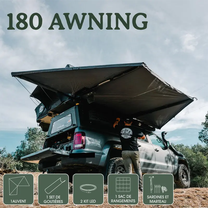180° Free-Standing Awning