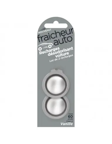 2 Recharges Deso.Think Fraicheur Auto Vanille