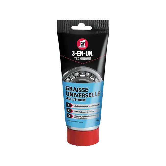 3-EN-UN GRAISSE UNIVERSELLE AU LITHIUM 150 G