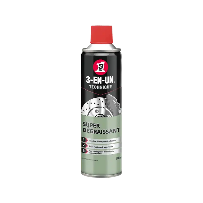 3-En-Un Super Degraissant Aerosol 500 Ml