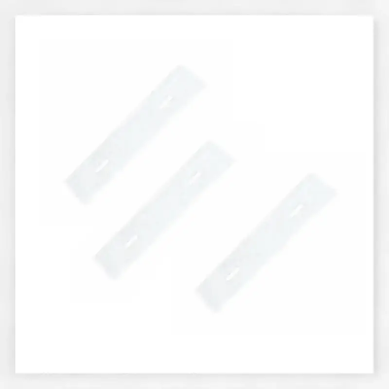 3 tampons pour support de tampon avec guidage d'eau