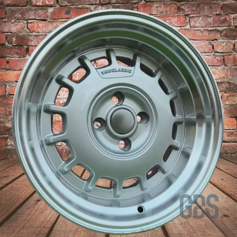 4 jantes Classic Steel Type 2 BMW R15" X 8.25" ET20