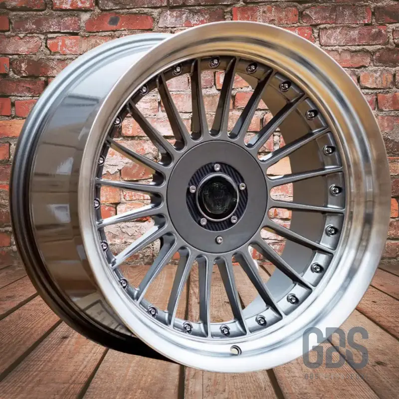 4 jantes Look Alpina classique Gris Métallique BMW R17" X 8 ET20 X 9" ET15