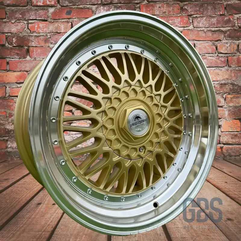 4 jantes Look BBS RS (Forzza) Gold BMW R16" X 8" ET20