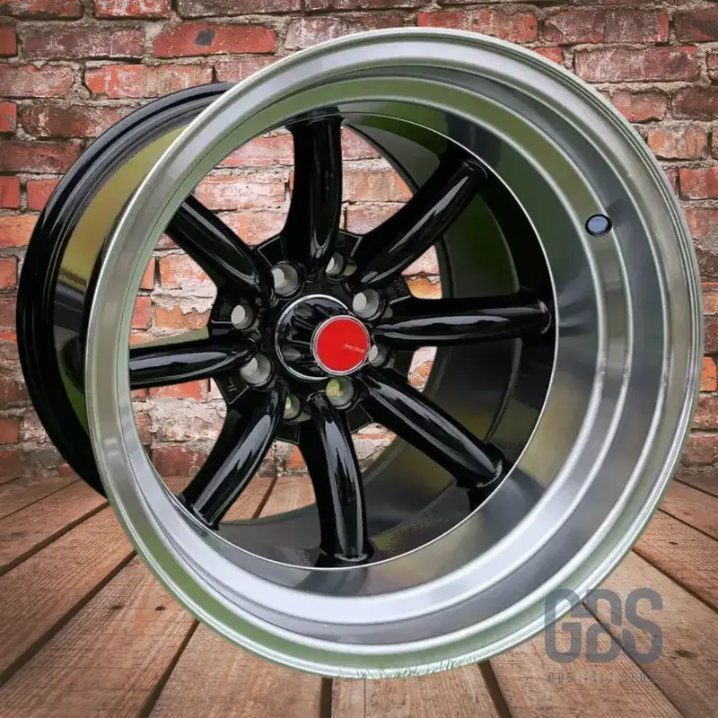 4 jantes Look Watanabe Rota BMW R15" X 9" ET0 X 10.5" ET-15