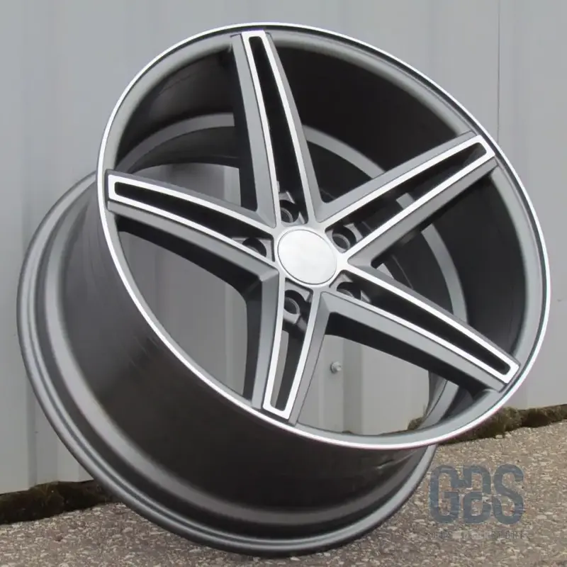 4 jantes Style Vossen 5 branches BMW R18" X 8" ET35 X 9" ET35