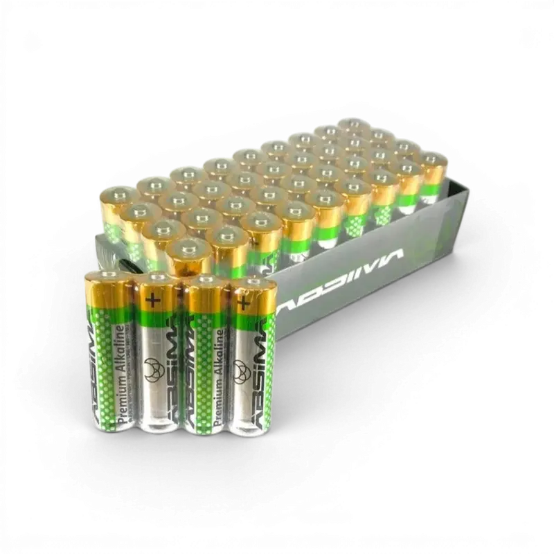 40 piles PREMIUM alkaline AA 1,5V - LR6