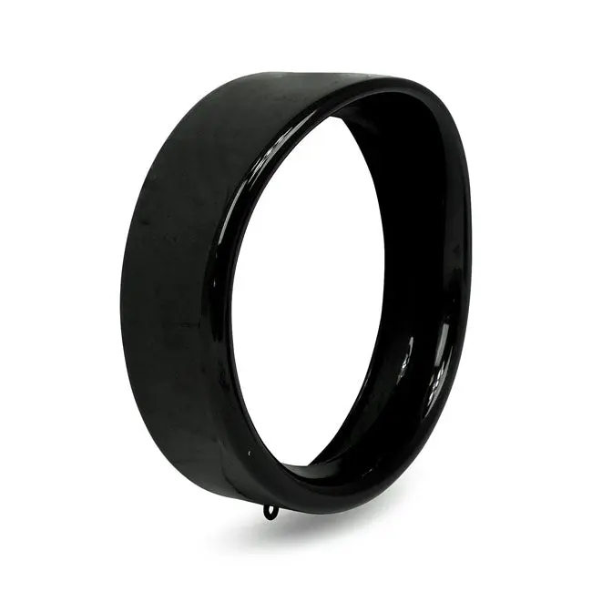 7" Headlight Trim Ring Recessed Visor Harley Davidson