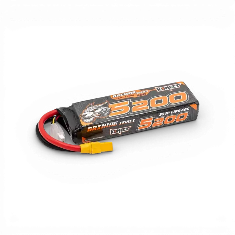 Accu LiPo 5200mAh 11.1V 60C 3S1P - Konect - XT60