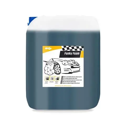 Active Funky Foam 20L - mousse rose au pH neutre pour les stations de lavage sans contact et en libr