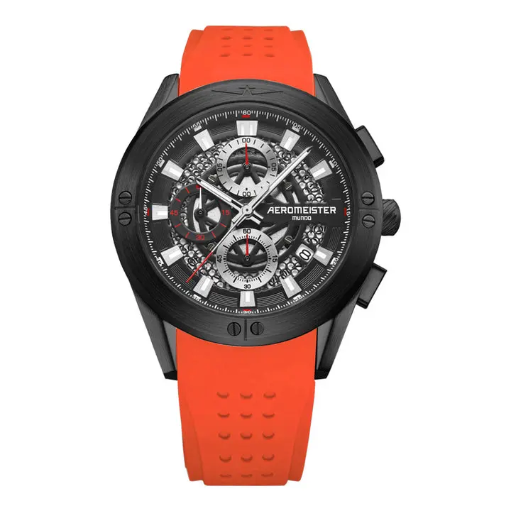 Aeromeister Amsterdam Mundo am1606 Montre - Nouveau Outlet