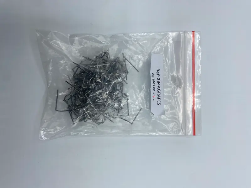AGRAFES EN S - FERLOR FIXOUTIL