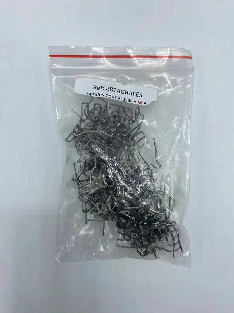 AGRAFES EN W - FERLOR FIXOUTIL