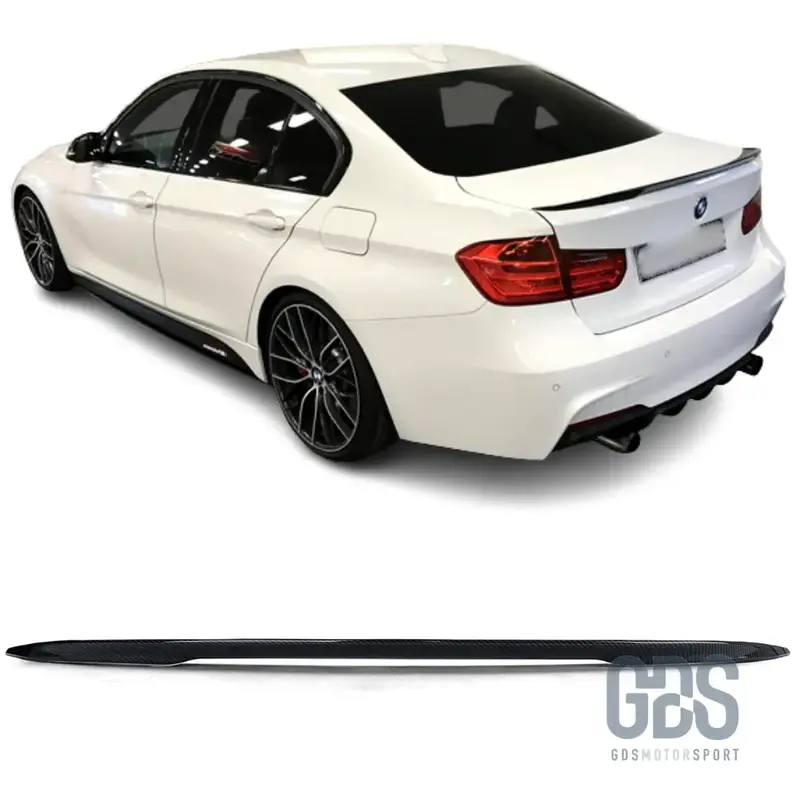 Aileron Becquet arriere Look Carbonne 3D Type M performance pour BMW F30