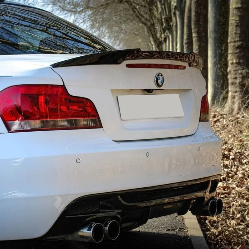 Aileron Becquet type M Performance Noir Brillant pour BMW Série 1 Coupé E82 (2007 à 2013)
