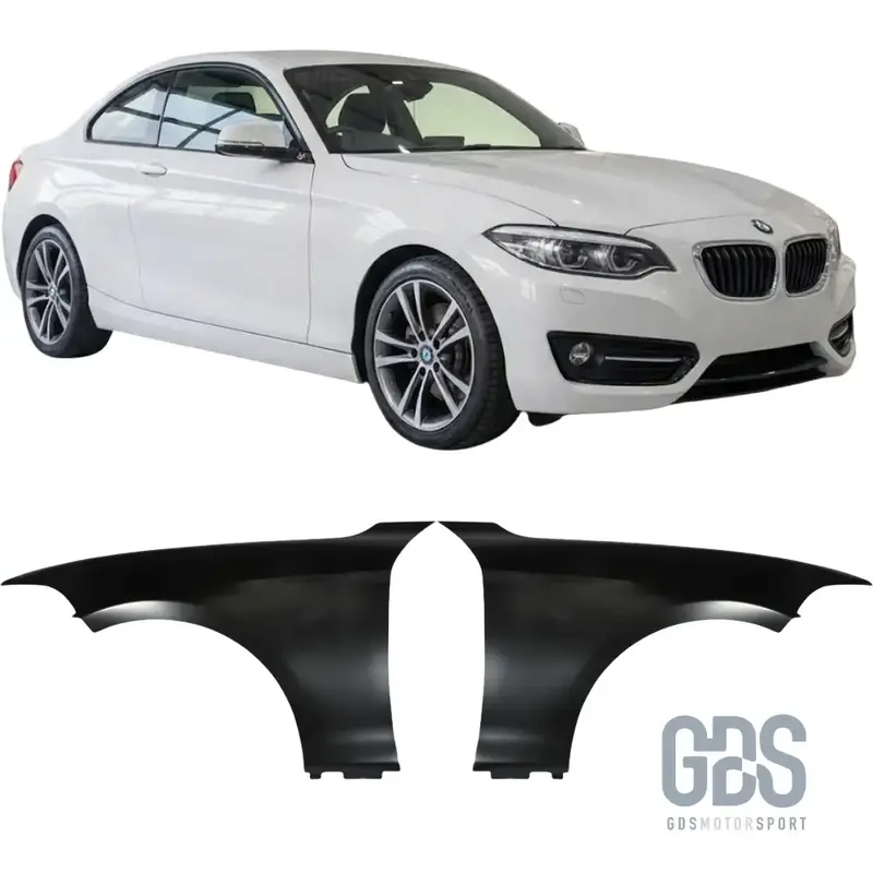 Ailes Avant pour BMW Série 2 F22 F23 Phase 1 et Phase 2 LCI