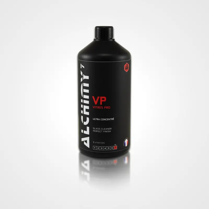 Alchimy7 VP Vitres Pro — Nettoyant Vitres Sans Ammoniac Effet Déperlant | 1L