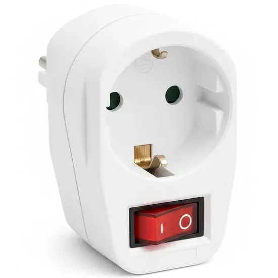 Allteq Stopcontact Schakelaar Wit - Nieuw Outlet