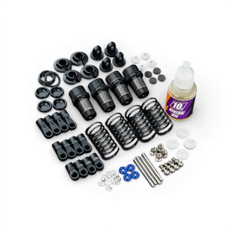 Amortisseurs Aluminium réglables TR60 Noirs