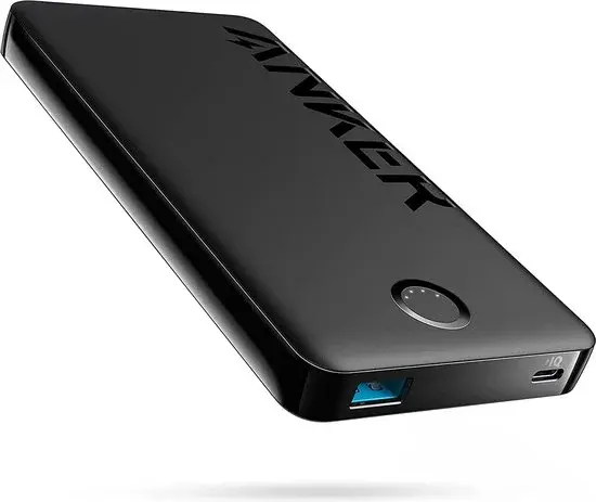 Anker 323 Power Bank 10.000mAh Zwart - Nieuw Outlet