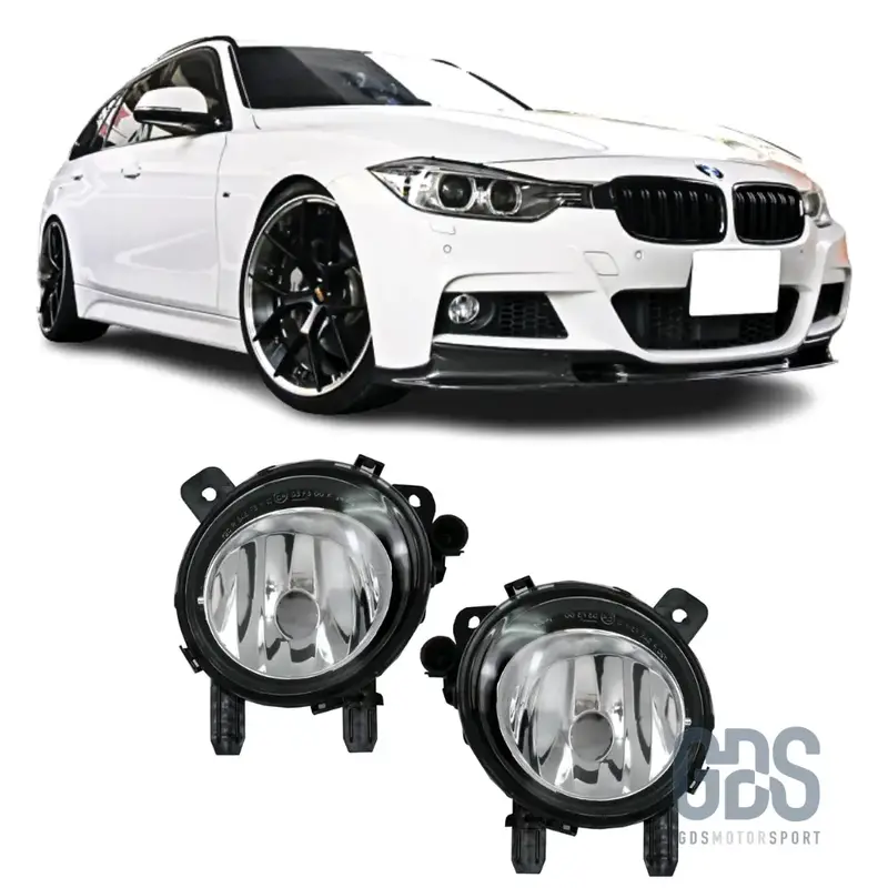 Antibrouillards Halogène H8 BMW Série 3 F30 Berline / F31 Touring Phase 1 (2011-2015)