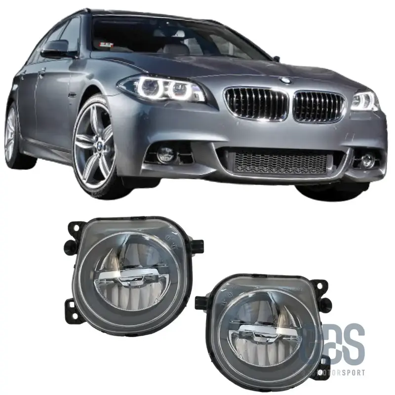 Antibrouillards LED Pack M / M5 pour BMW Série 5 F10 / F11 Phase 2 LCI