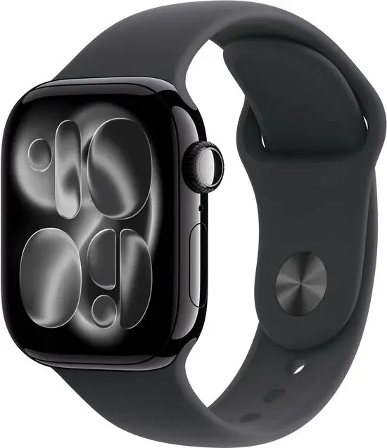Apple Watch Series 11 OLED 42 mm Zwart - Nieuw