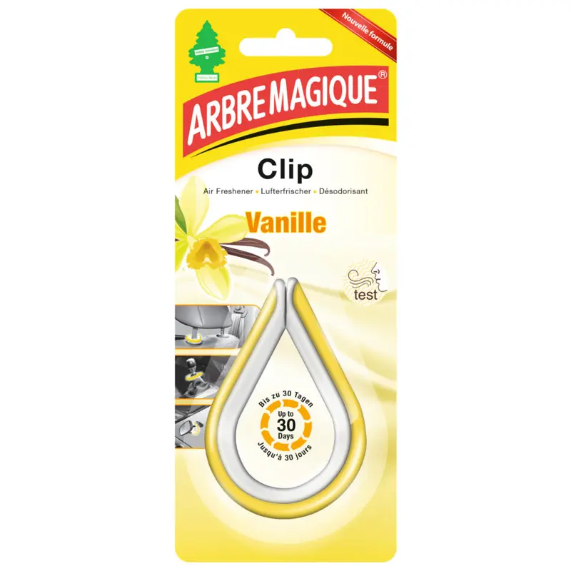 Arbre Magique Clip – Désodorisant Voiture Compact et Puissant
