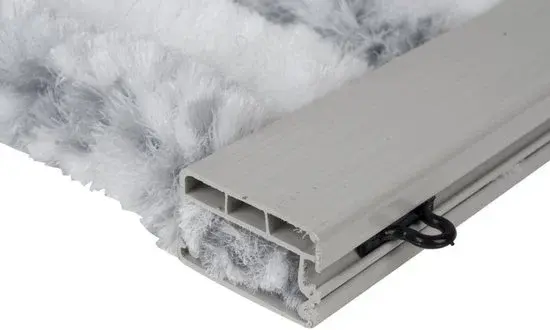 Arisol Chenille Gordijn 56x200 Grijs Wit - Nieuw Outlet