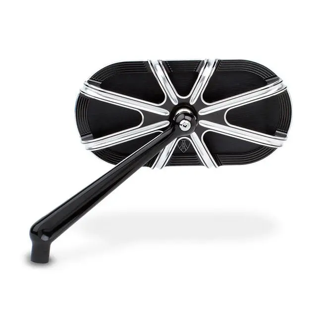 Arlen Ness 10-Gauge Caged Motorcycle Mirror