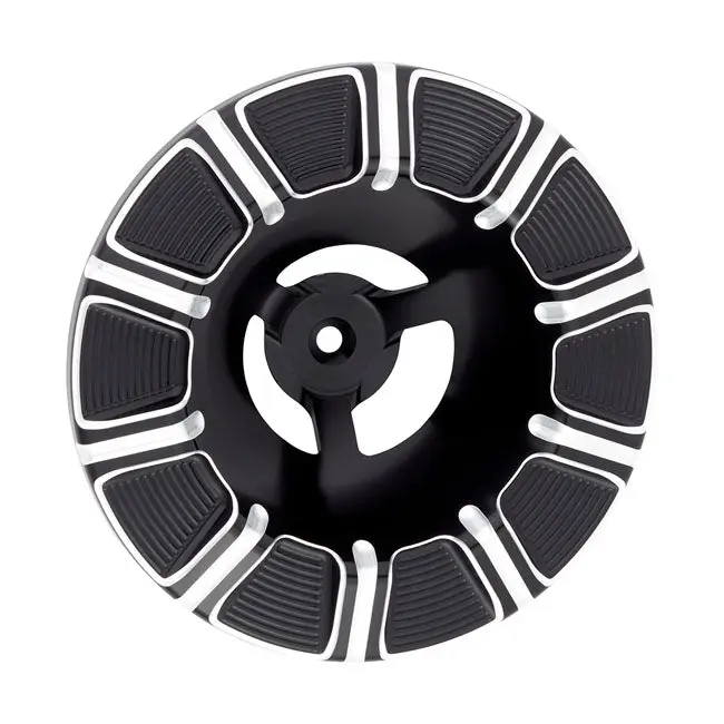 Arlen Ness 10-Gauge Velocity 65°/90° Air Cleaner Cover