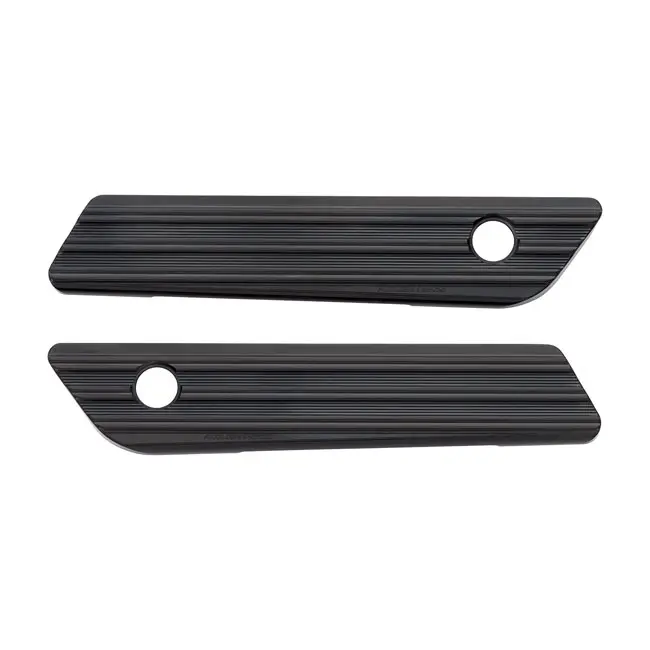 Arlen Ness Caches pour loquets de sacoches 10 Gauge pour Harley