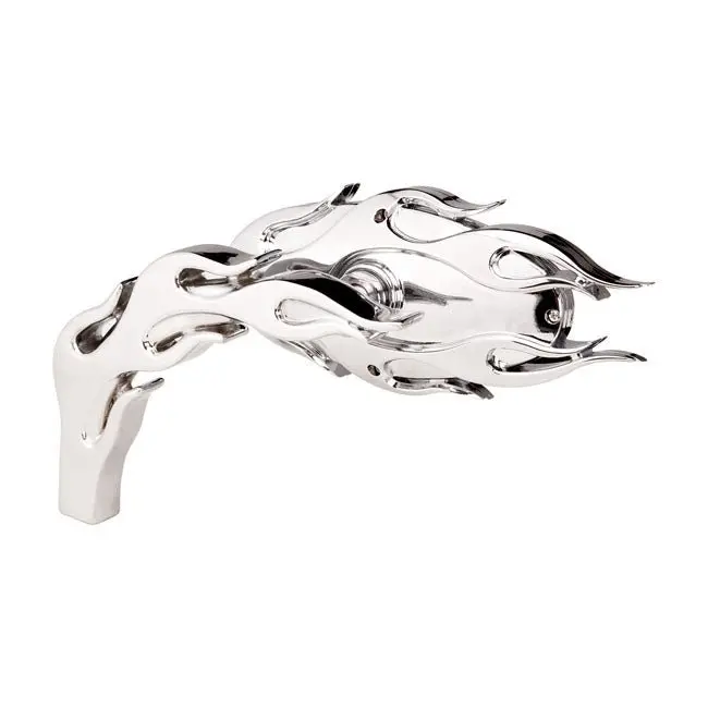 Arlen Ness Miroir de moto Flawith chromé