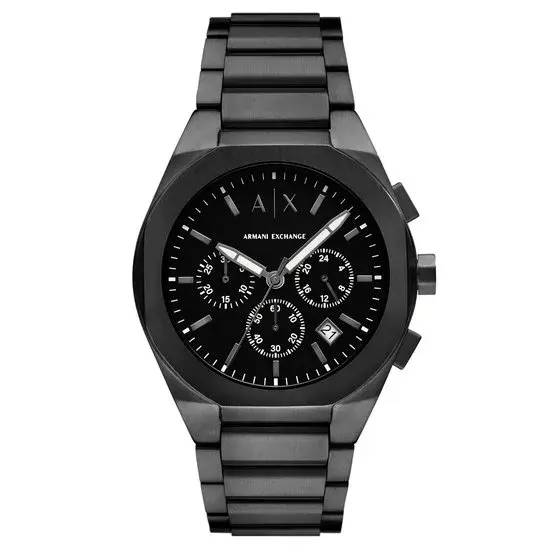 Armani Exchange Rafael AX4183 Montre Homme Acier Noir - Neuve Outlet