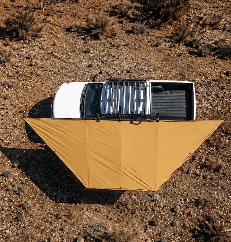 Auvent 180° Autoportant SNUG MALAGA - Équipement Raid 4x4