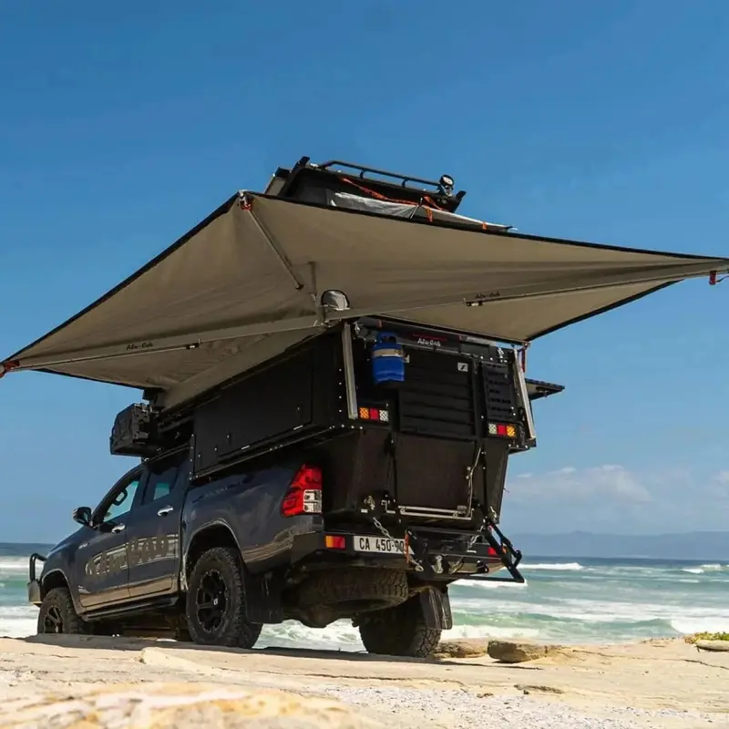 Auvent 270° Alu-Cab - 2,6m | Autoportant & Résistant