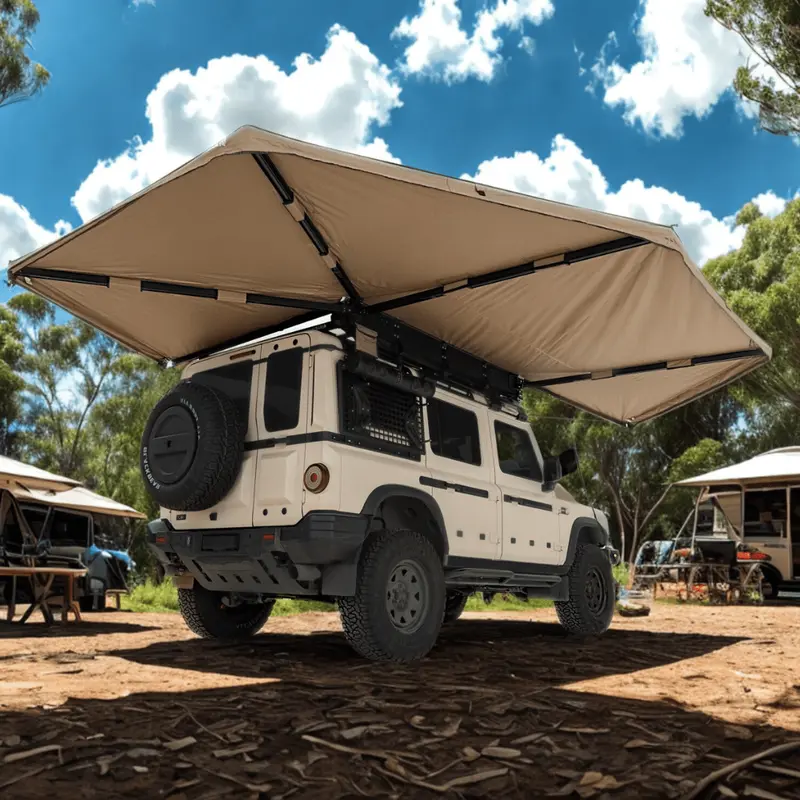 Auvent 270° Batwing Autoportant Latéral | Droite - RHINO-RACK