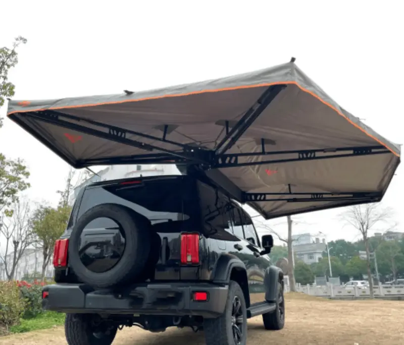 Auvent 270° XL Autoportant Overland | BULLFACE 470 Droite