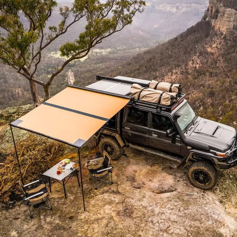 Auvent Touring ARB Aluminium | 2500x 2500mm | Black Edition