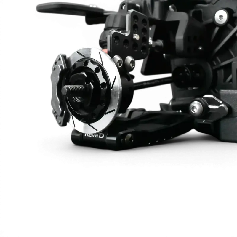 Axe et disques arrière aluminium RDX