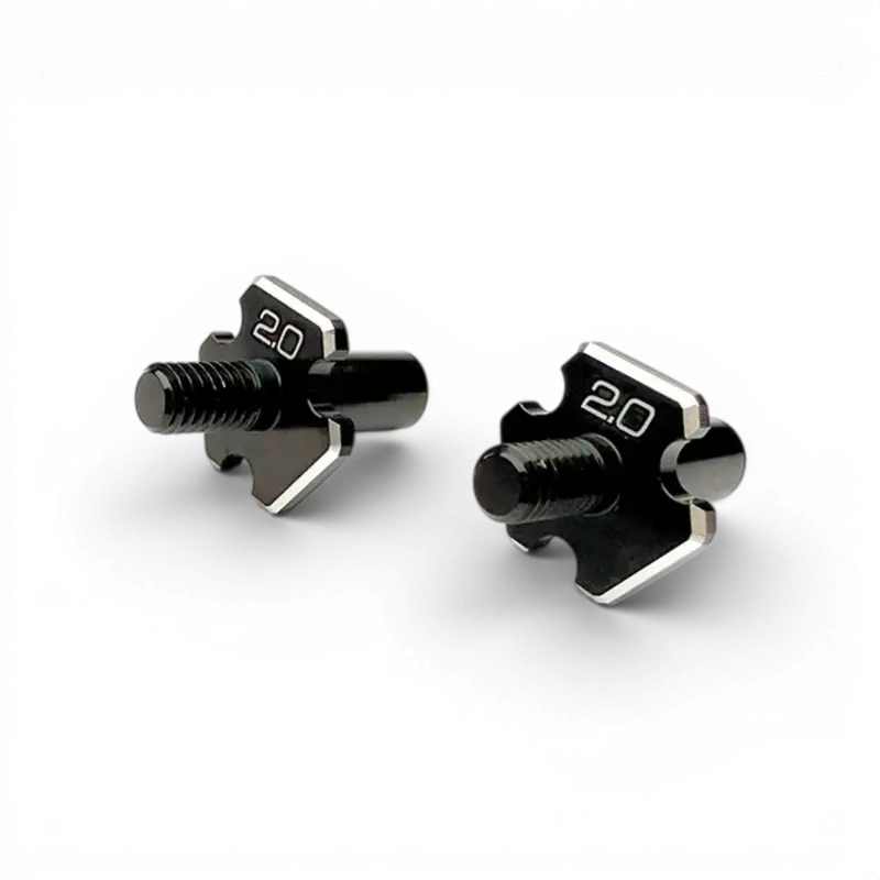 Axes Essieu Avant Aluminium 2.0 mm pour RDX (x2)