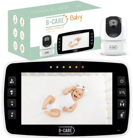 B-care Baby Twinkle Regular 4,3 Inch Babyfoon - Nieuw