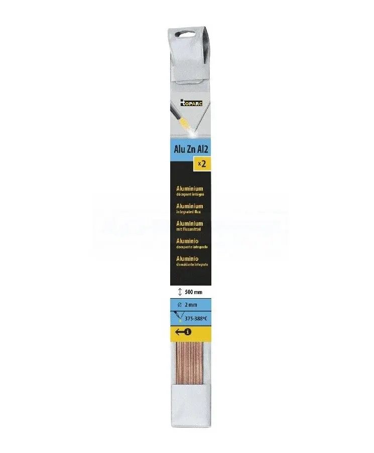 BAGUETTE ALUMINIUM 500 MM X 2 - TOPARC