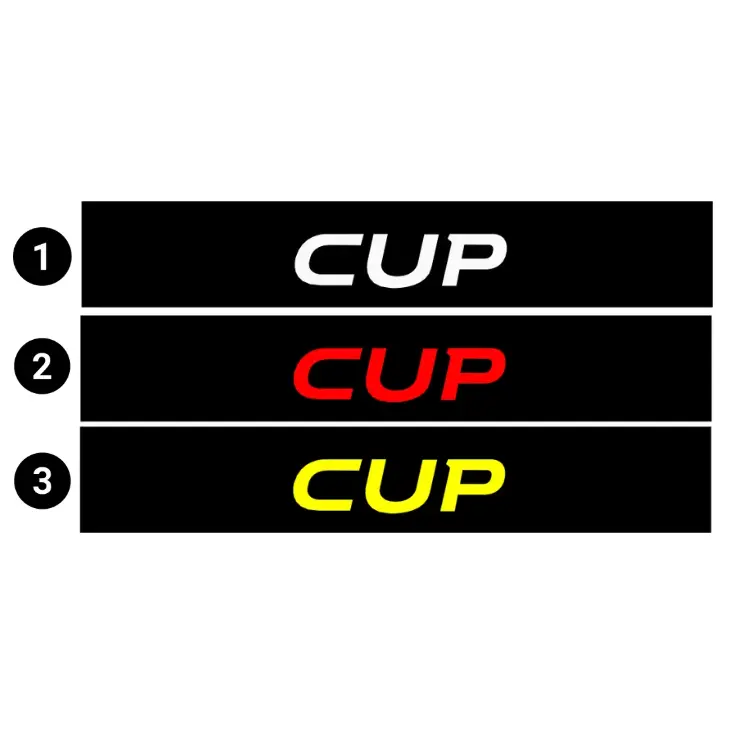 Bandeau Pare Soleil "CUP" pour Renault Sport - JOYAUTO