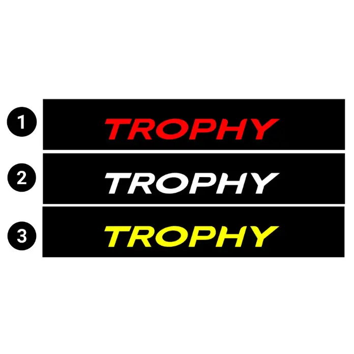 Bandeau Pare Soleil "TROPHY" pour Renault Sport - JOYAUTO