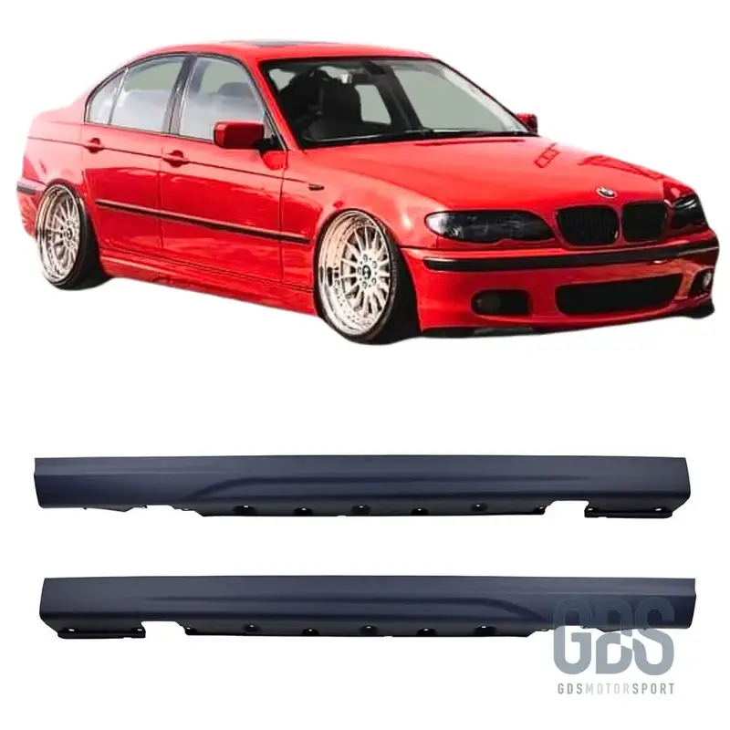 Bas de Caisse Look M Performance pour BMW Série 3 E46 Berline / Touring