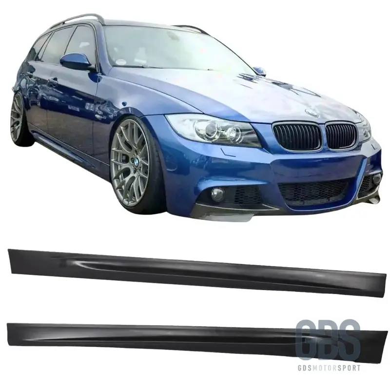 Bas de Caisse Look M3 BMW Série 3 E90 E91 Phase 1 & 2