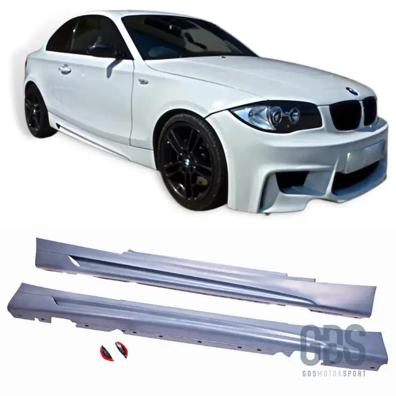 Bas de Caisse Pack M Performance pour BMW Série 1 E81 3 portes / E82 Coupé / E88 Cabriolet