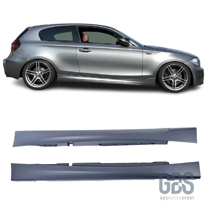 Bas de Caisse Pack M pour BMW Série 1 E81 3 portes / E82 Coupé / E88 Cabriolet